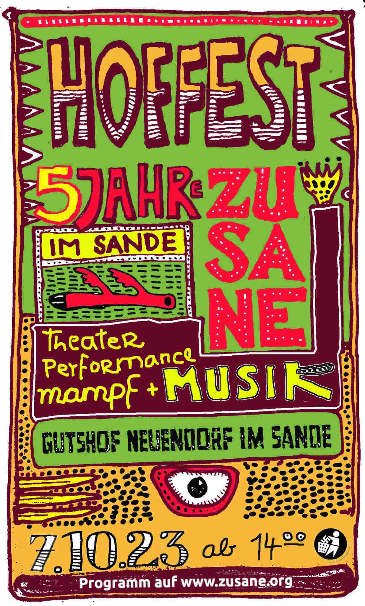Hoffest Zusane // 07.10. save the date
