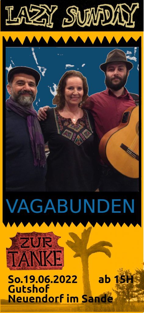 Konzert 19.06. // Lazy Sunday #11 VAGABUNDEN