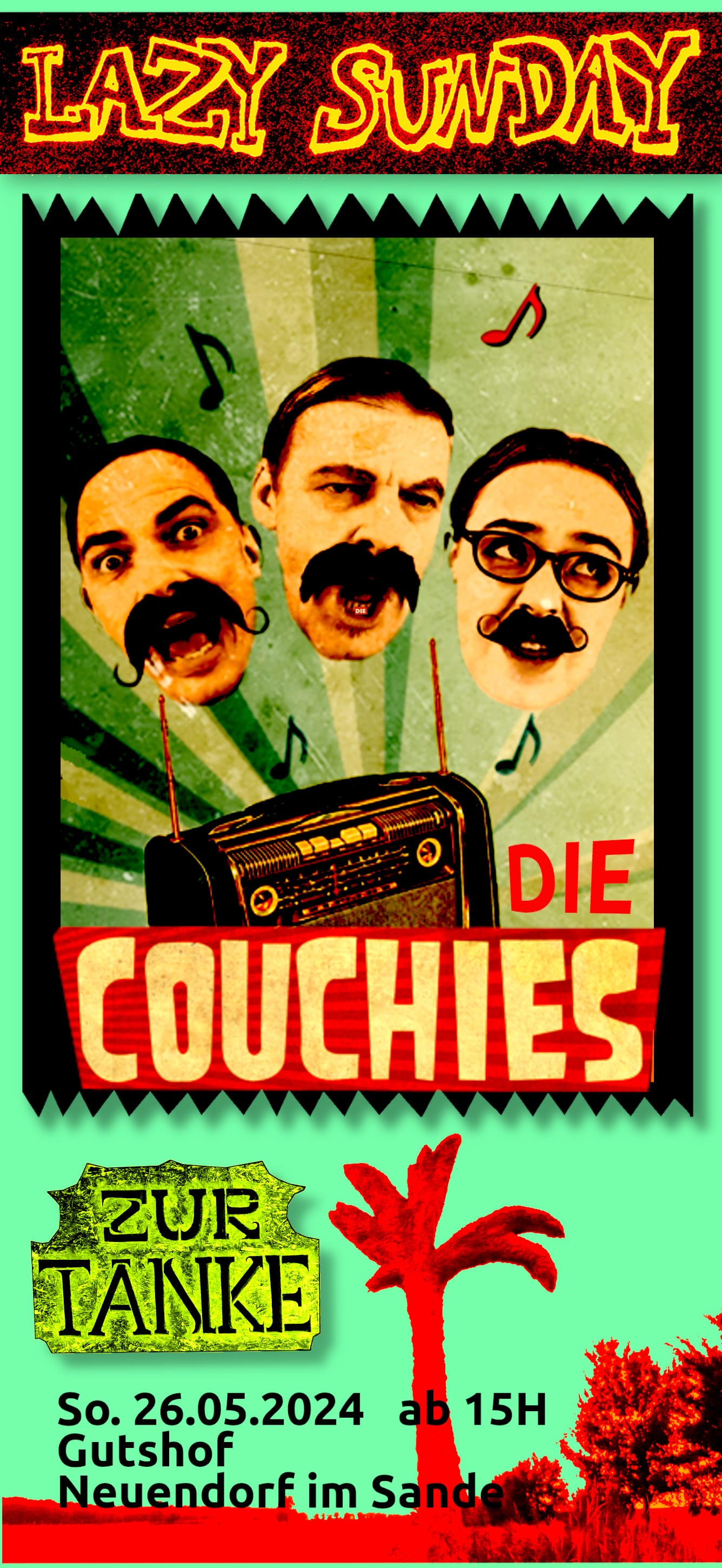 Konzert und Geschichte 26.05. // Lazy Sunday #20 - Die Couchies